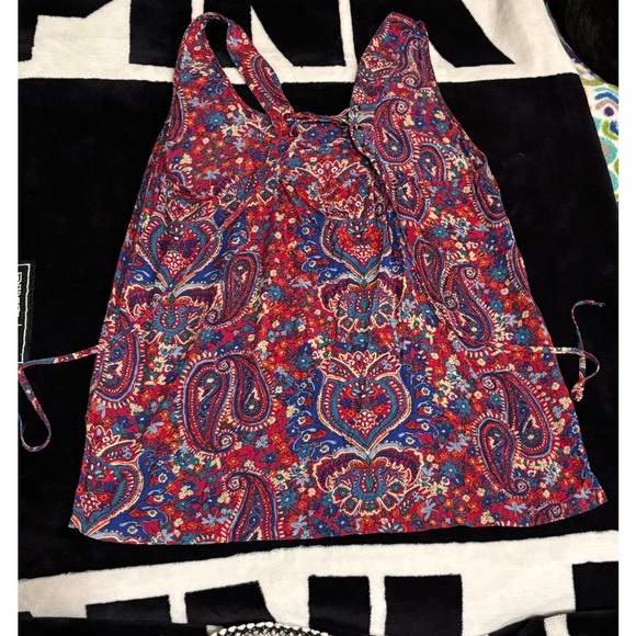Lucky Brand Tops - Lucky Brand Multicolor Paisley Tank Top